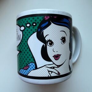 Vintage Disney Snow White Large Coffee Mug